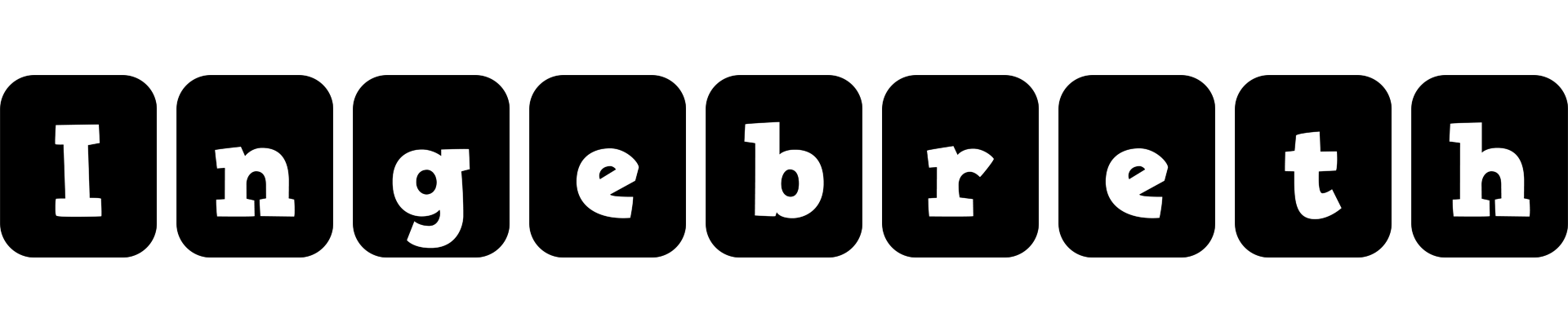 Ingebreth box logo