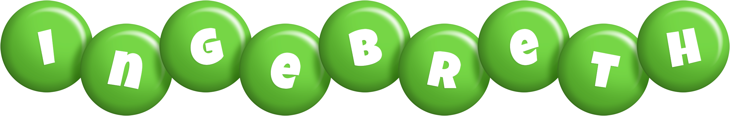 Ingebreth candy-green logo