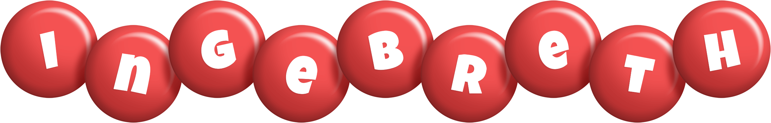 Ingebreth candy-red logo