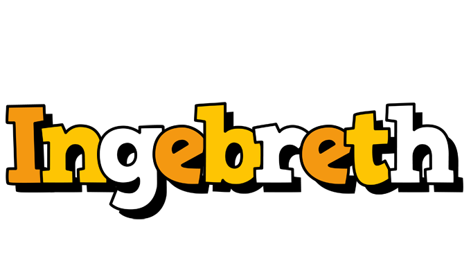 Ingebreth cartoon logo