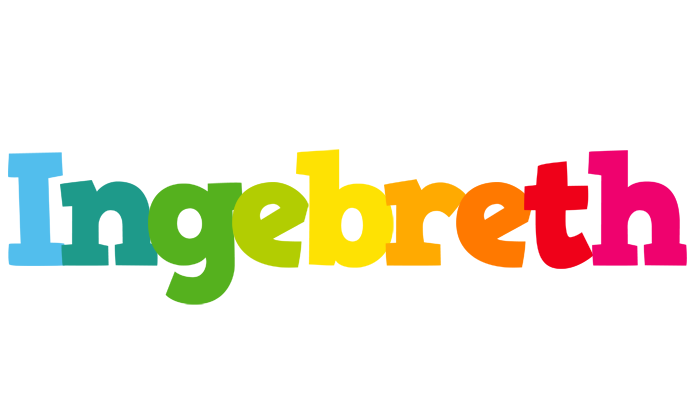 Ingebreth rainbows logo