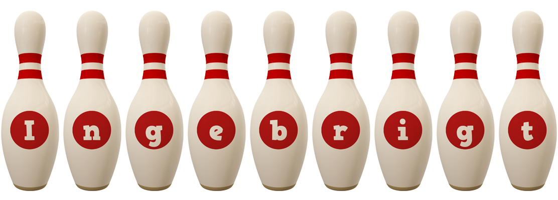 Ingebrigt bowling-pin logo