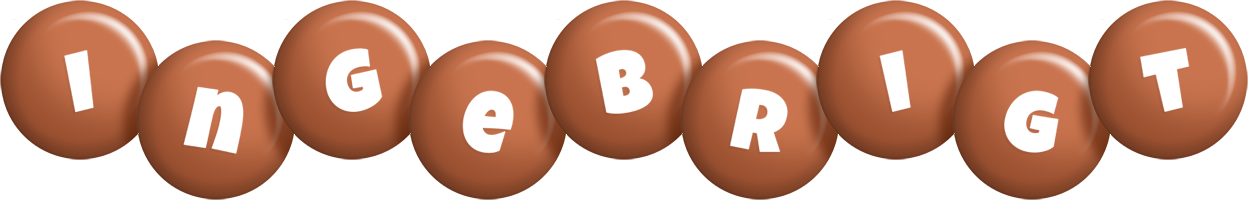 Ingebrigt candy-brown logo