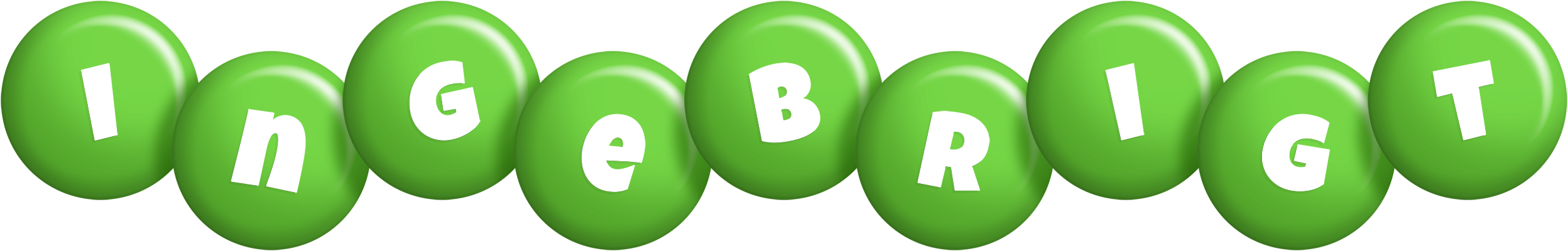 Ingebrigt candy-green logo