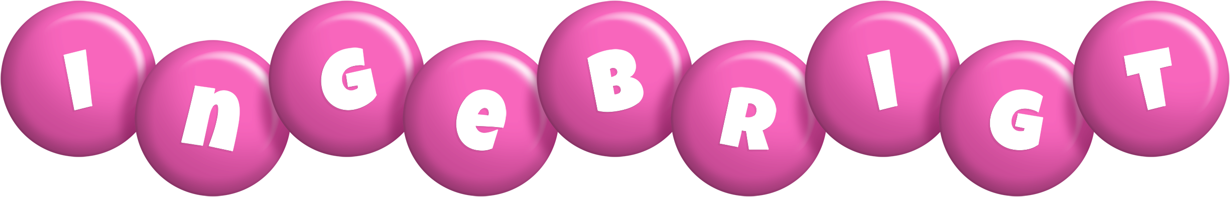 Ingebrigt candy-pink logo