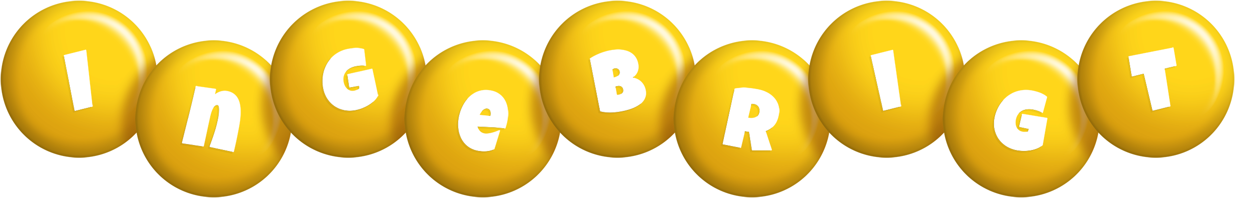 Ingebrigt candy-yellow logo