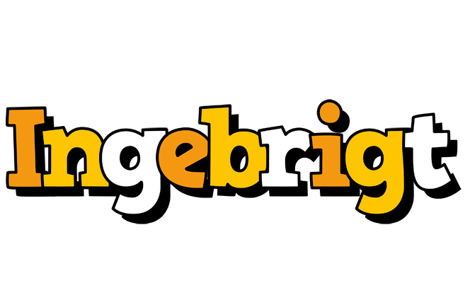 Ingebrigt cartoon logo