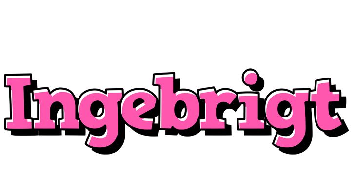 Ingebrigt girlish logo