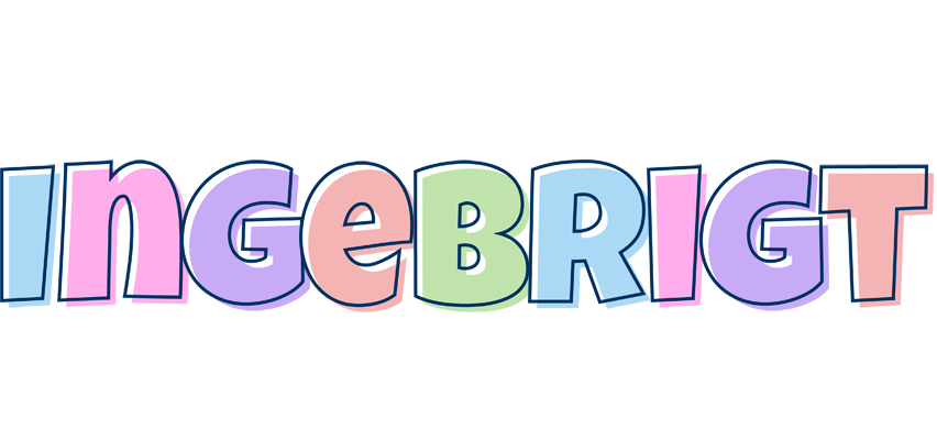 Ingebrigt pastel logo