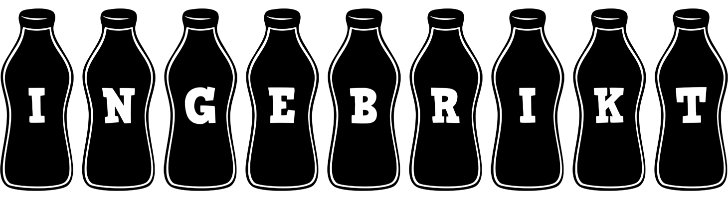Ingebrikt bottle logo
