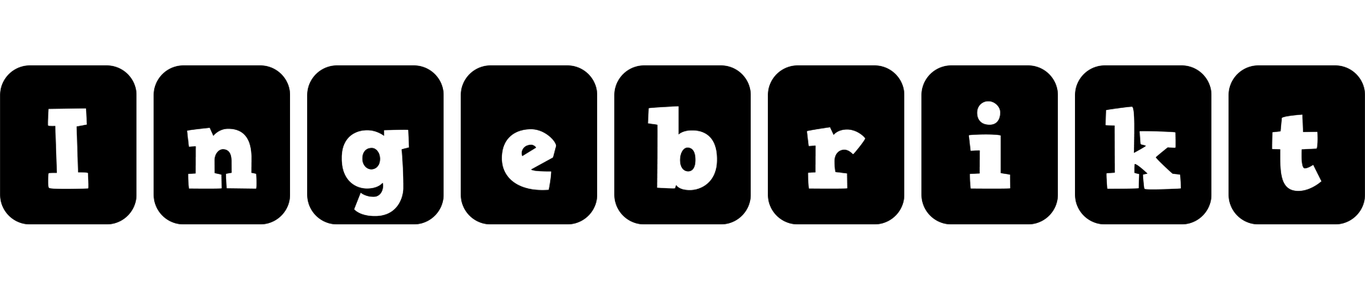 Ingebrikt box logo