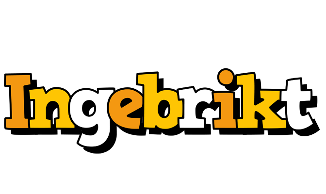 Ingebrikt cartoon logo