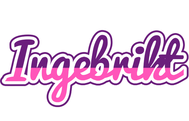 Ingebrikt cheerful logo