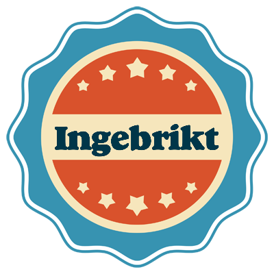 Ingebrikt labels logo