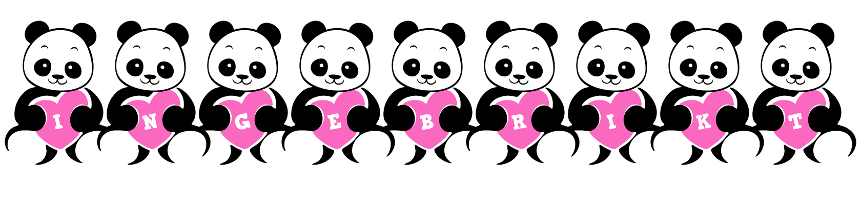Ingebrikt love-panda logo