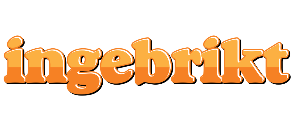Ingebrikt orange logo