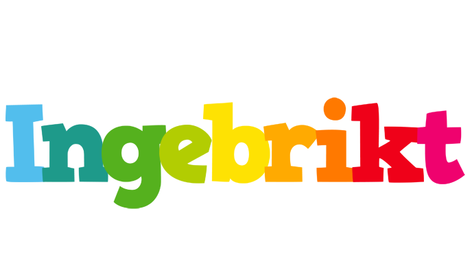 Ingebrikt rainbows logo