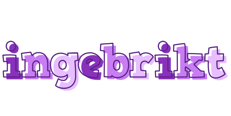 Ingebrikt sensual logo