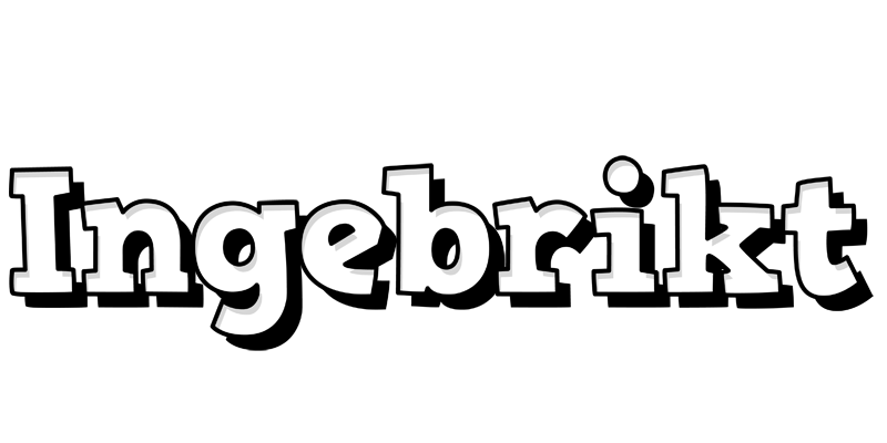 Ingebrikt snowing logo