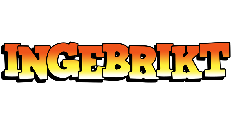 Ingebrikt sunset logo