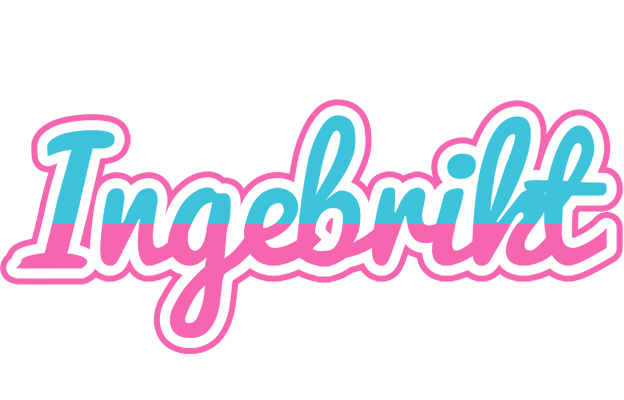 Ingebrikt woman logo