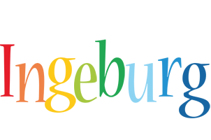 Ingeburg birthday logo