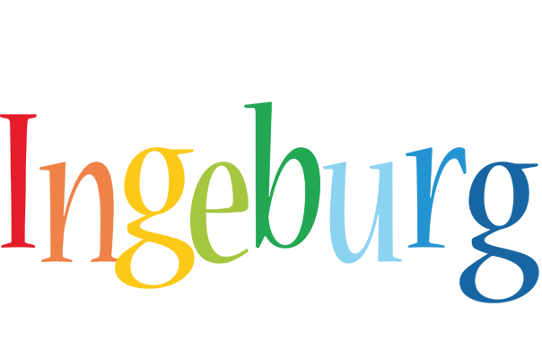 Ingeburg birthday logo