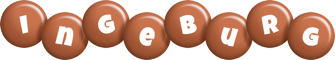 Ingeburg candy-brown logo