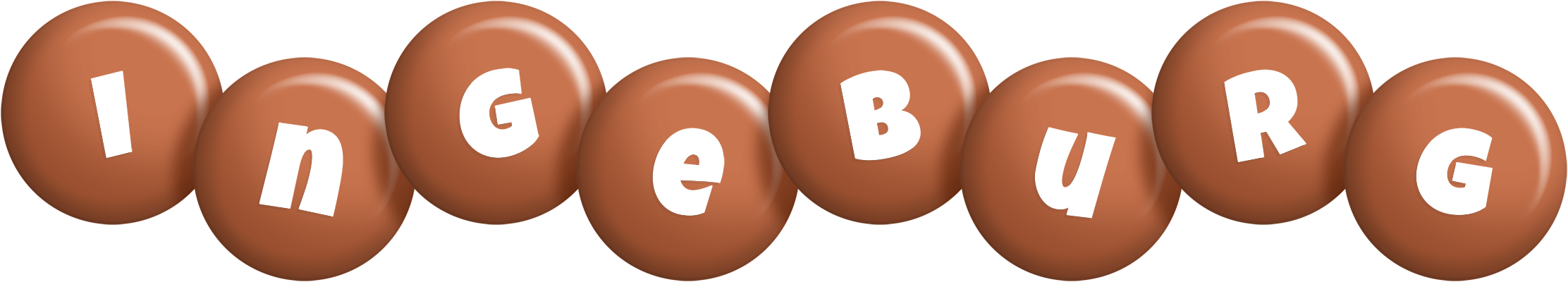 Ingeburg candy-brown logo