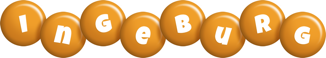 Ingeburg candy-orange logo