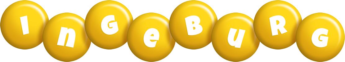 Ingeburg candy-yellow logo