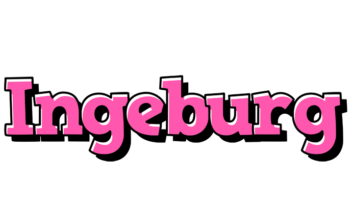 Ingeburg girlish logo