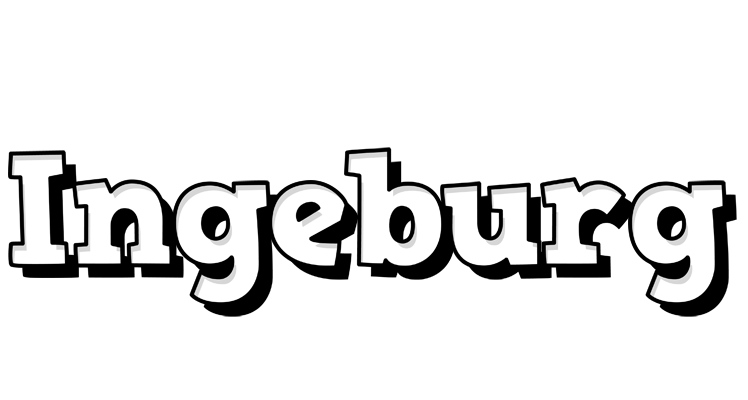 Ingeburg snowing logo