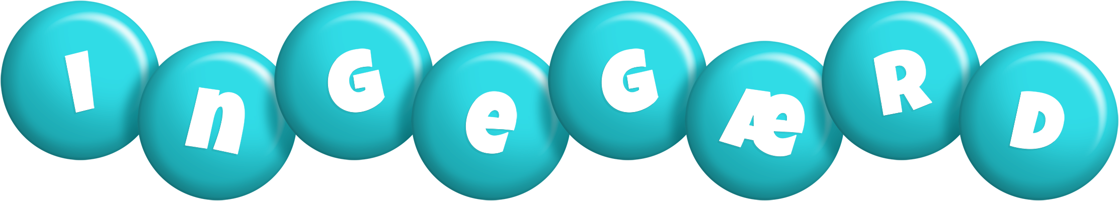 Ingegærd candy-azur logo