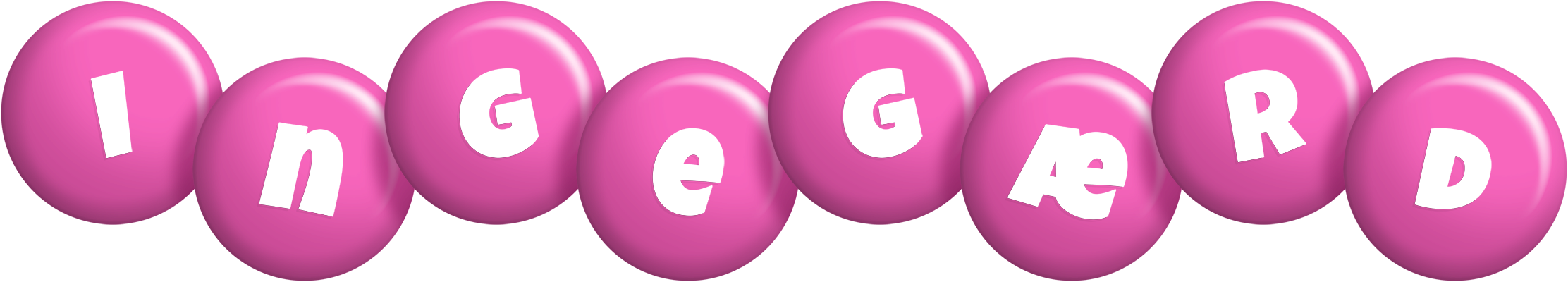 Ingegærd candy-pink logo