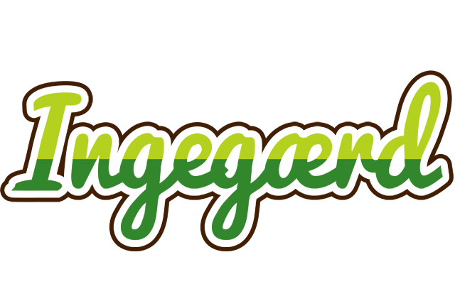 Ingegærd golfing logo