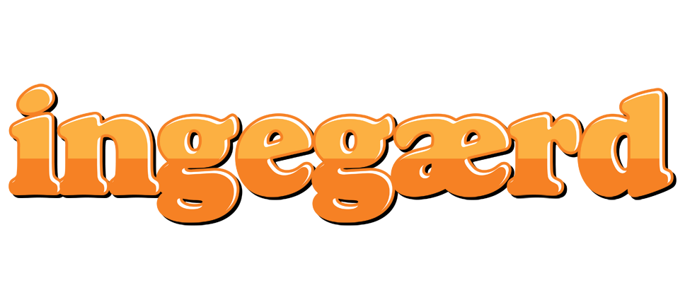 Ingegærd orange logo
