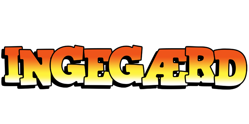 Ingegærd sunset logo