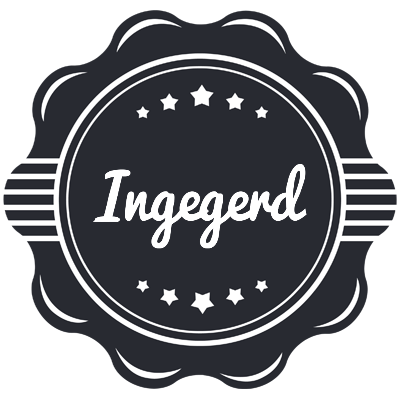 Ingegerd badge logo