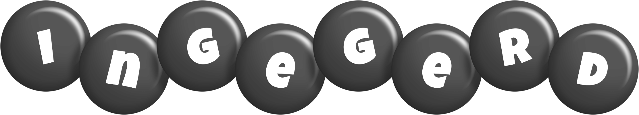 Ingegerd candy-black logo