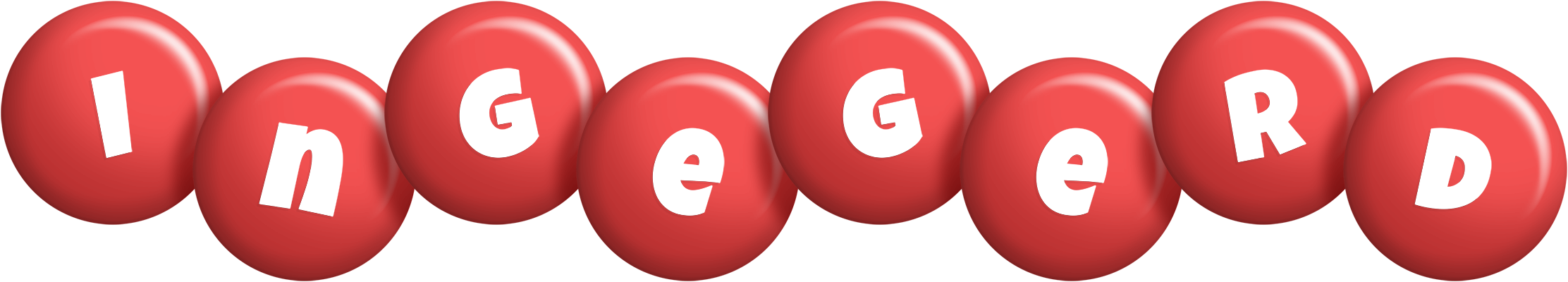 Ingegerd candy-red logo