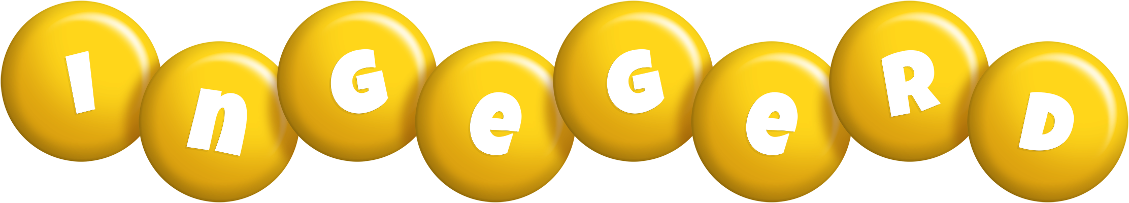 Ingegerd candy-yellow logo