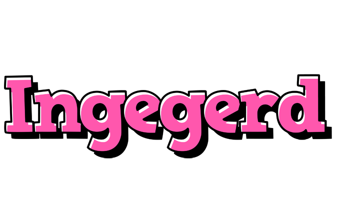 Ingegerd girlish logo