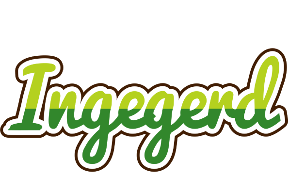 Ingegerd golfing logo