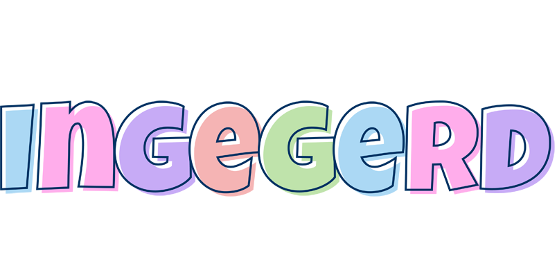 Ingegerd pastel logo