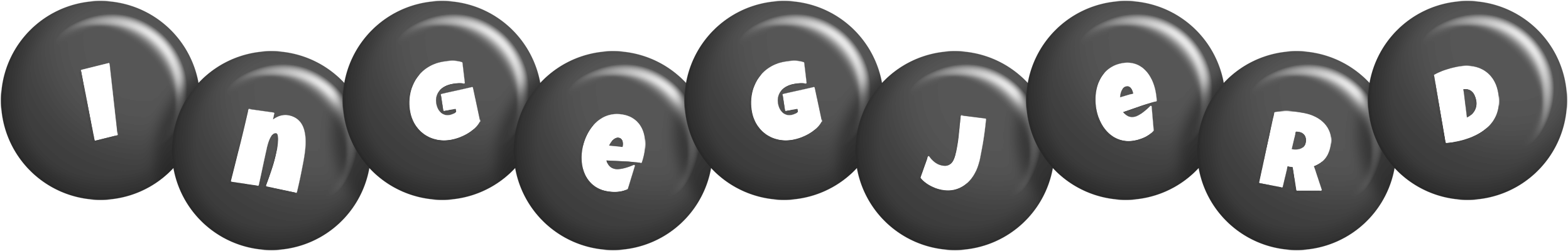 Ingegjerd candy-black logo
