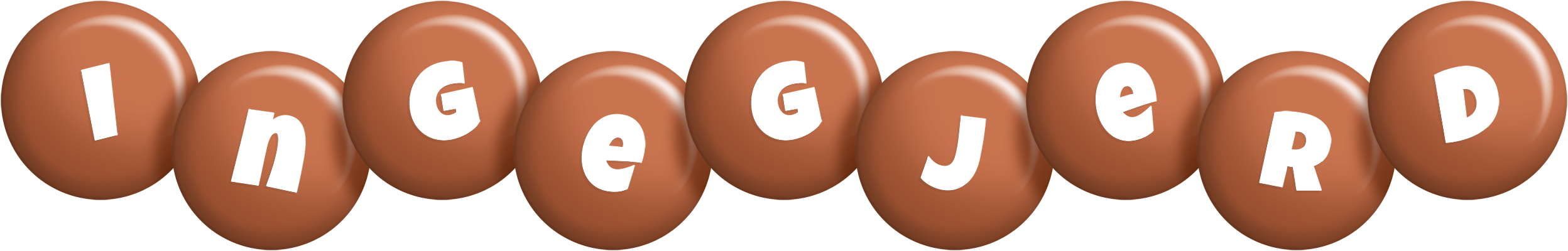Ingegjerd candy-brown logo