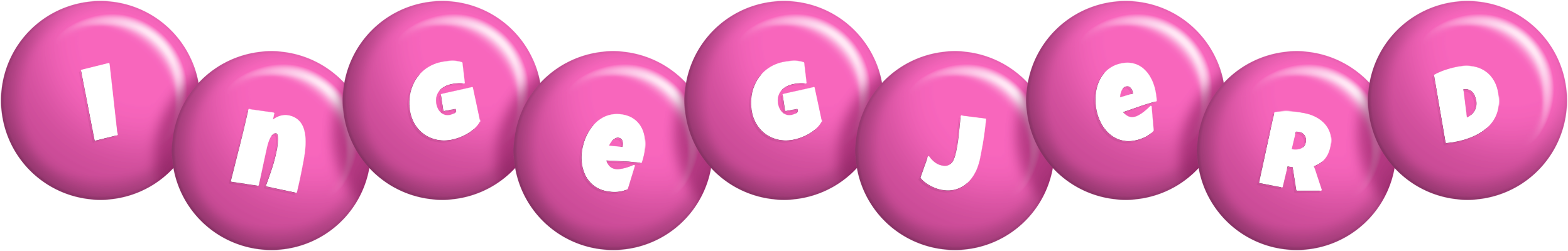 Ingegjerd candy-pink logo