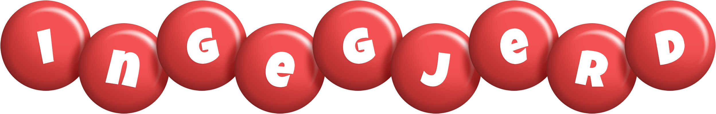 Ingegjerd candy-red logo