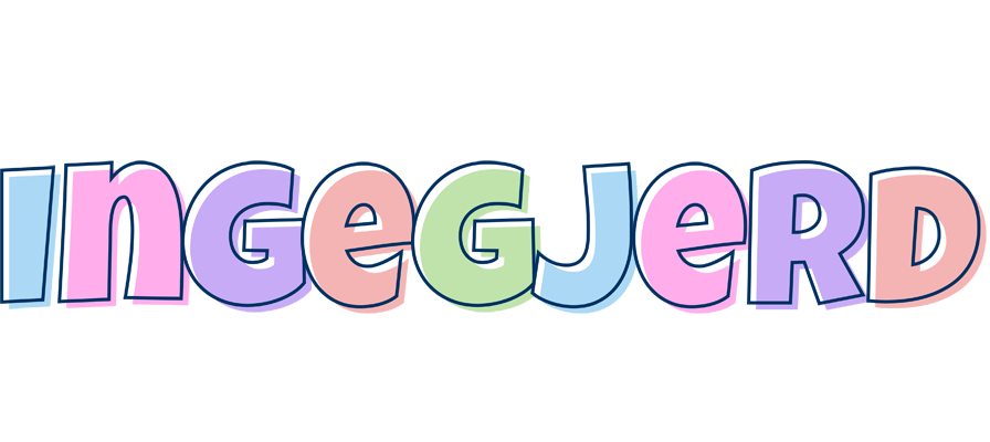 Ingegjerd pastel logo